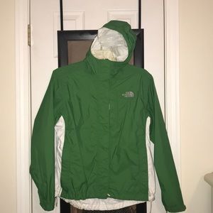 Green north face rain jacket Clearance